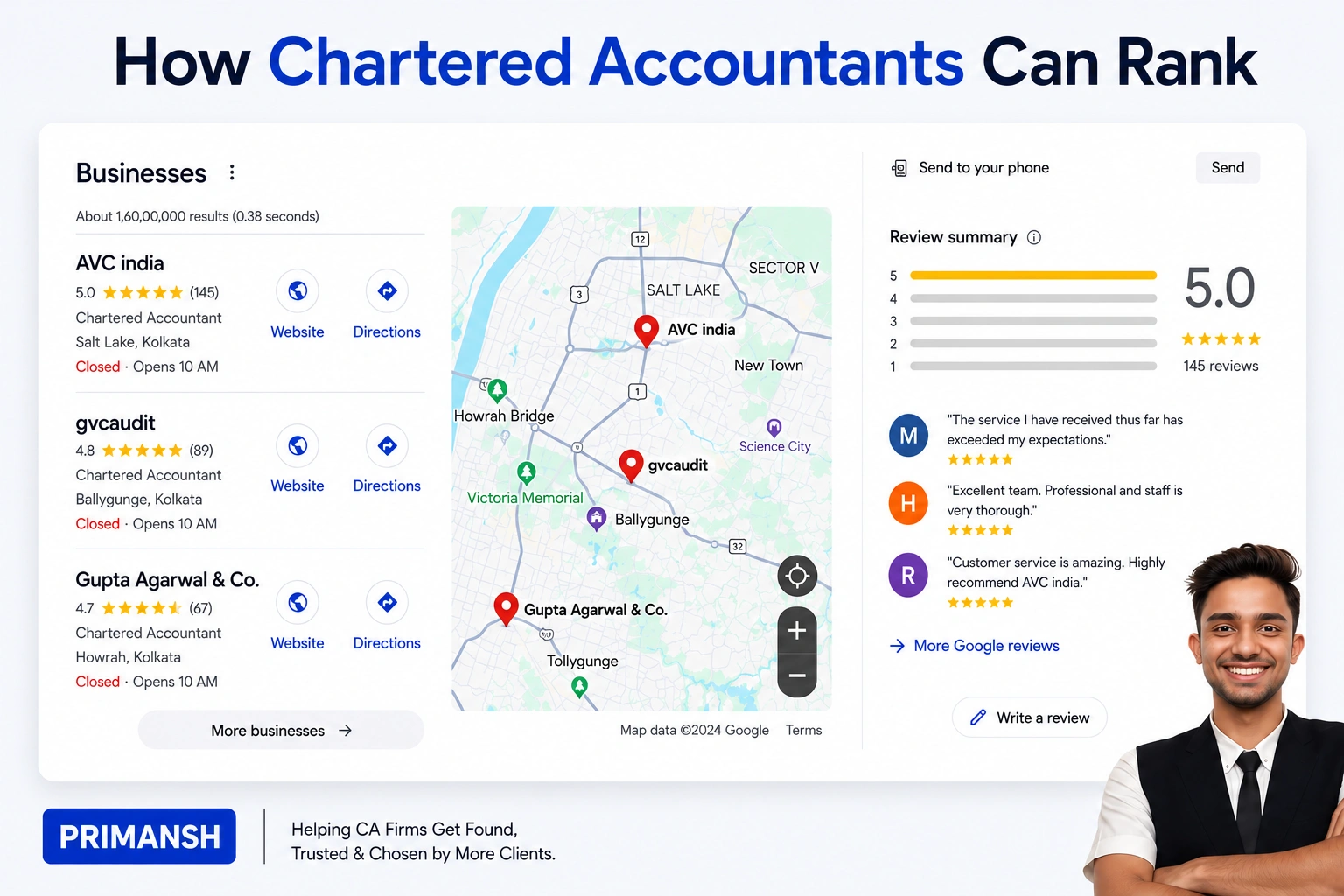 Google Maps SEO for Chartered Accountants: Complete 2026 Guide